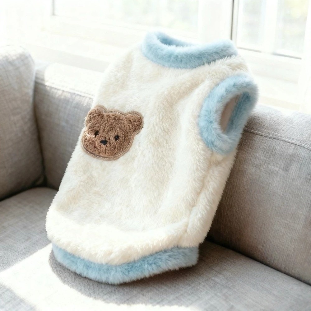 Winter Clothing Patterns - New Soft Dog Sweater Teddy Style