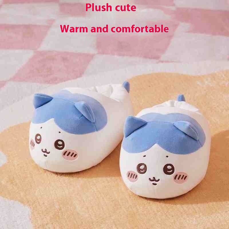 Winter Clothing Essential - Winter Warmth Usaqi Plush Thick Slippers