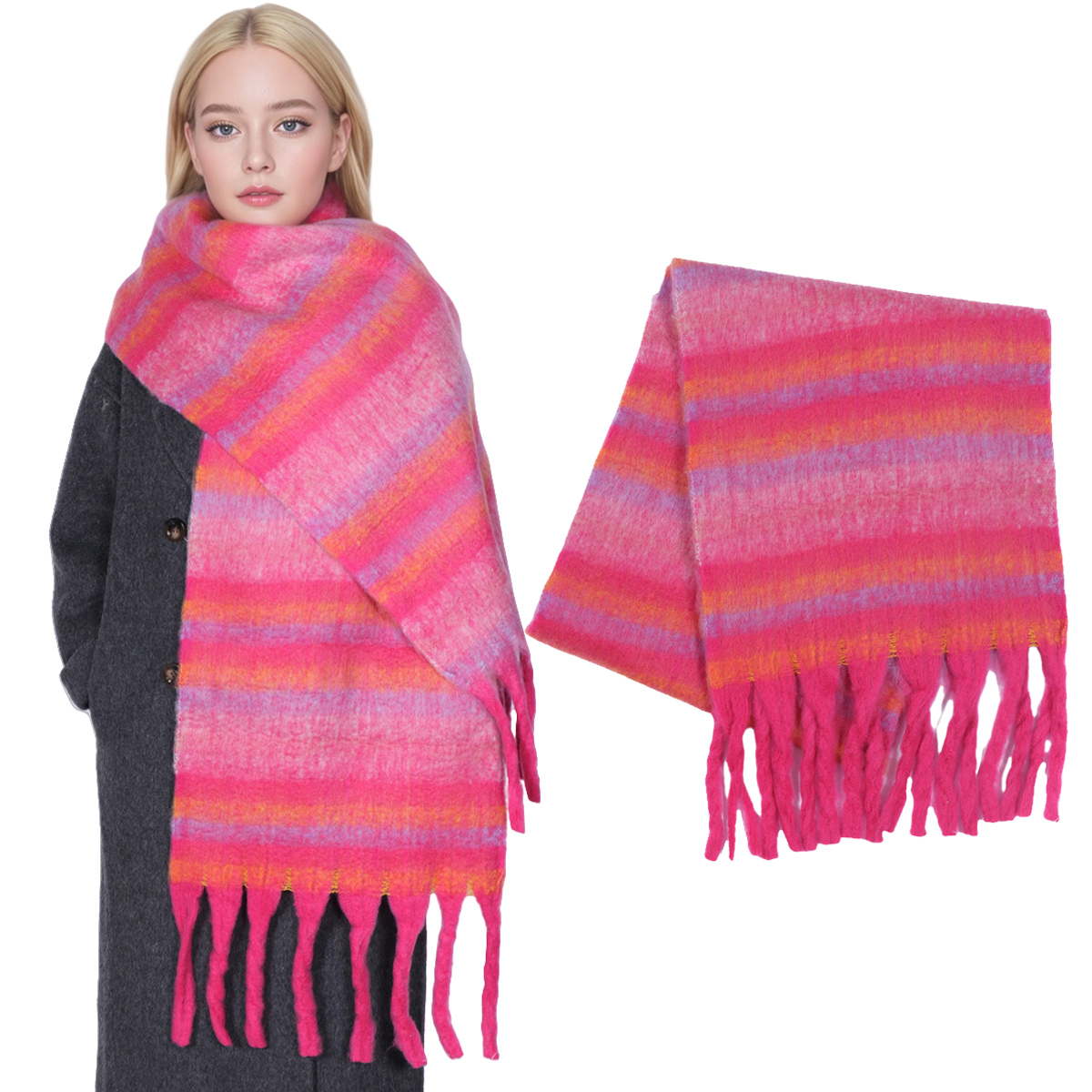 Cashmere Scarf Wrap - Winter Scarf for Women Cashmere Warm