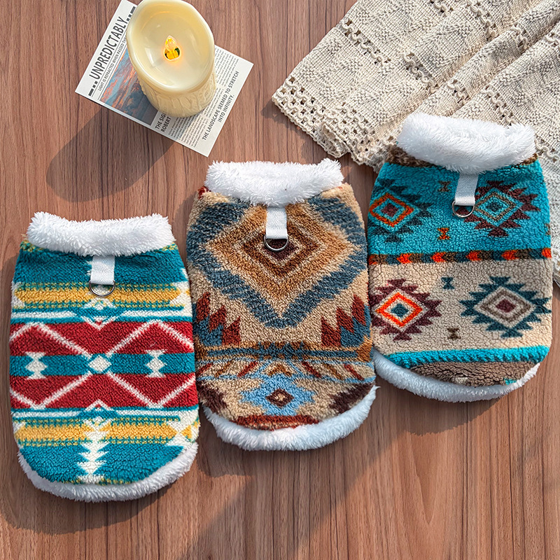 Ethnic Diamond Pattern Pet Ves - Winter Clothing Patterns incelemesi ve fiyatı