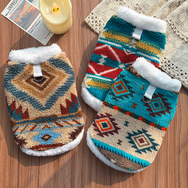 Ethnic Diamond Pattern Pet Ves - Winter Clothing Patterns incelemesi ve fiyatı