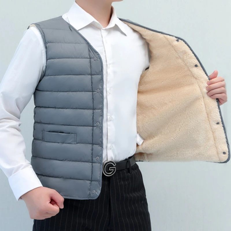 Plus Size Men's Winter Vest Th - Winter Clothing Activity incelemesi ve fiyatı