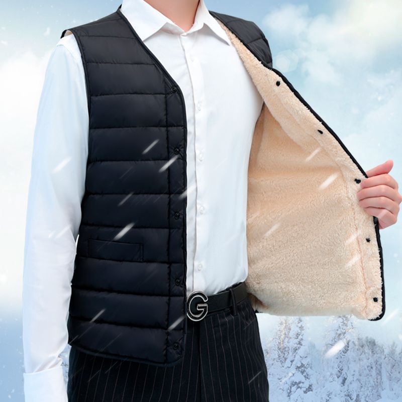 Plus Size Men's Winter Vest Th - Winter Clothing Activity incelemesi ve fiyatı
