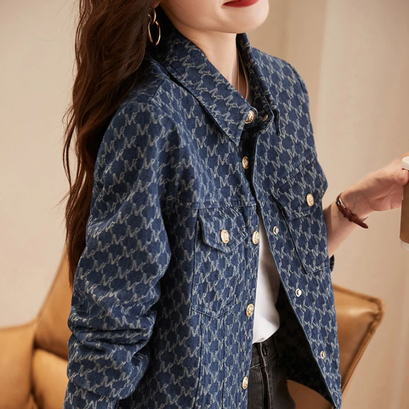 Blue Women's Denim Jackets wit - Winter Clothing On Sale incelemesi ve fiyatı