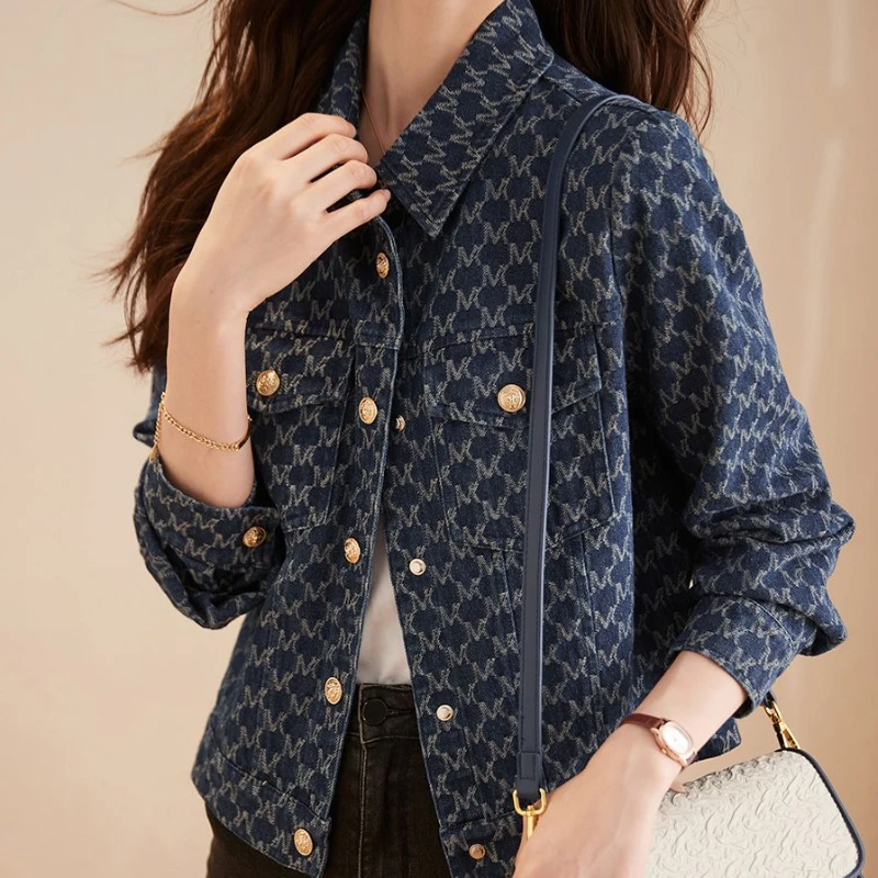 Blue Women's Denim Jackets wit - Winter Clothing On Sale incelemesi ve fiyatı