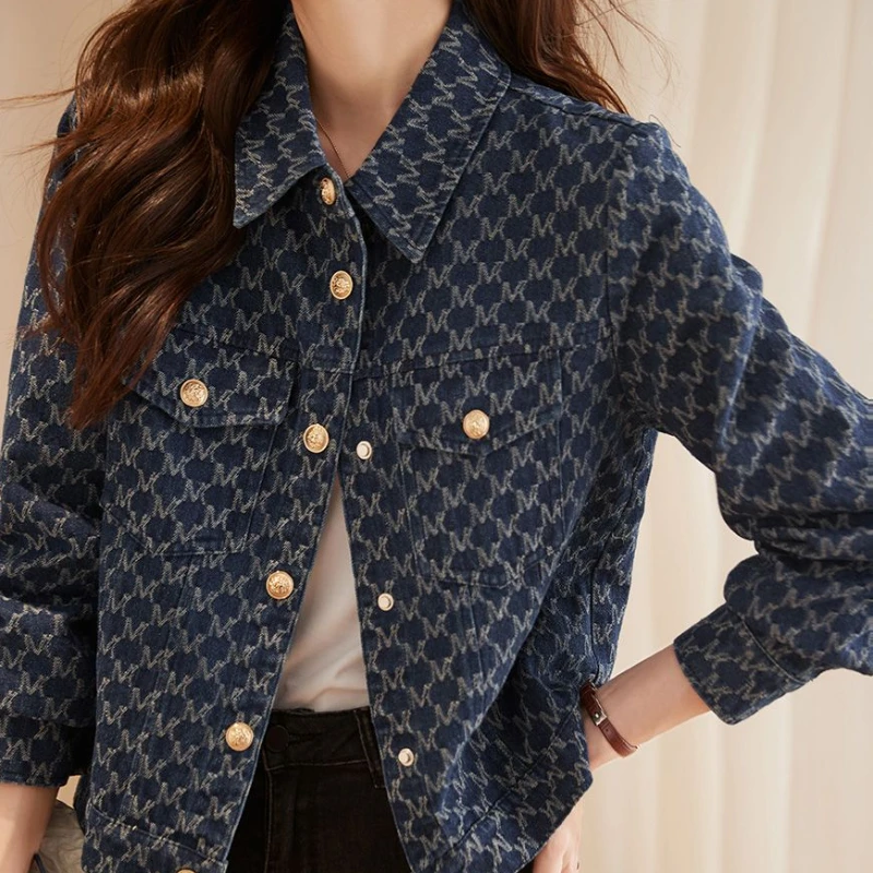 Blue Women's Denim Jackets wit - Winter Clothing On Sale incelemesi ve fiyatı