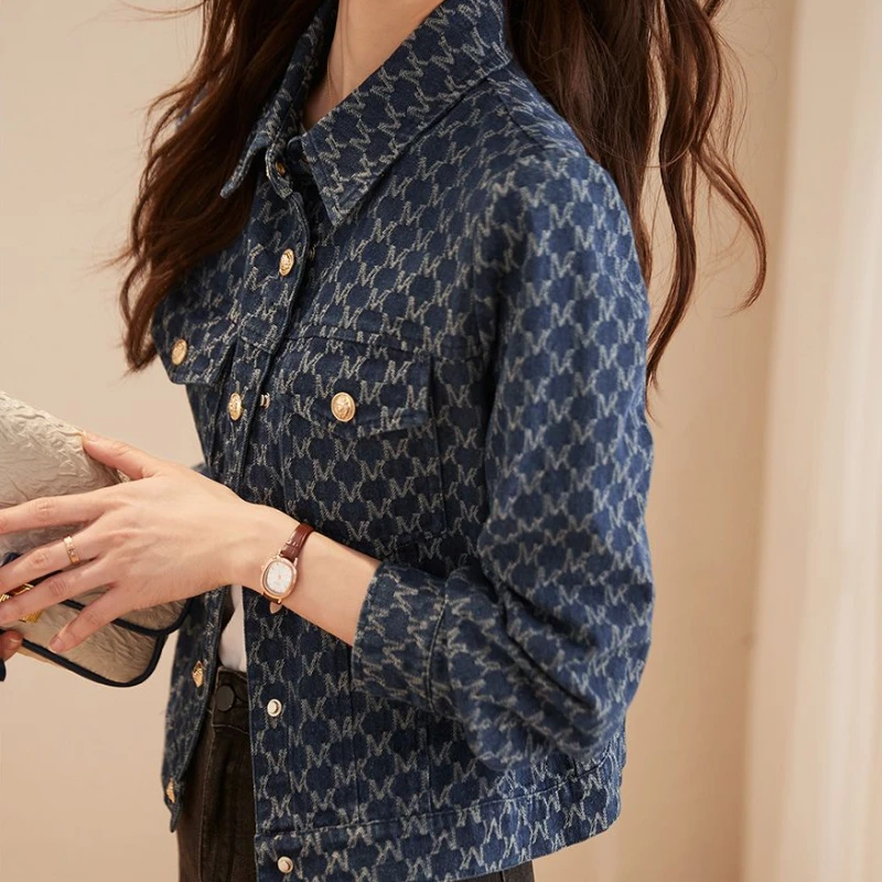 Blue Women's Denim Jackets wit - Winter Clothing On Sale incelemesi ve fiyatı