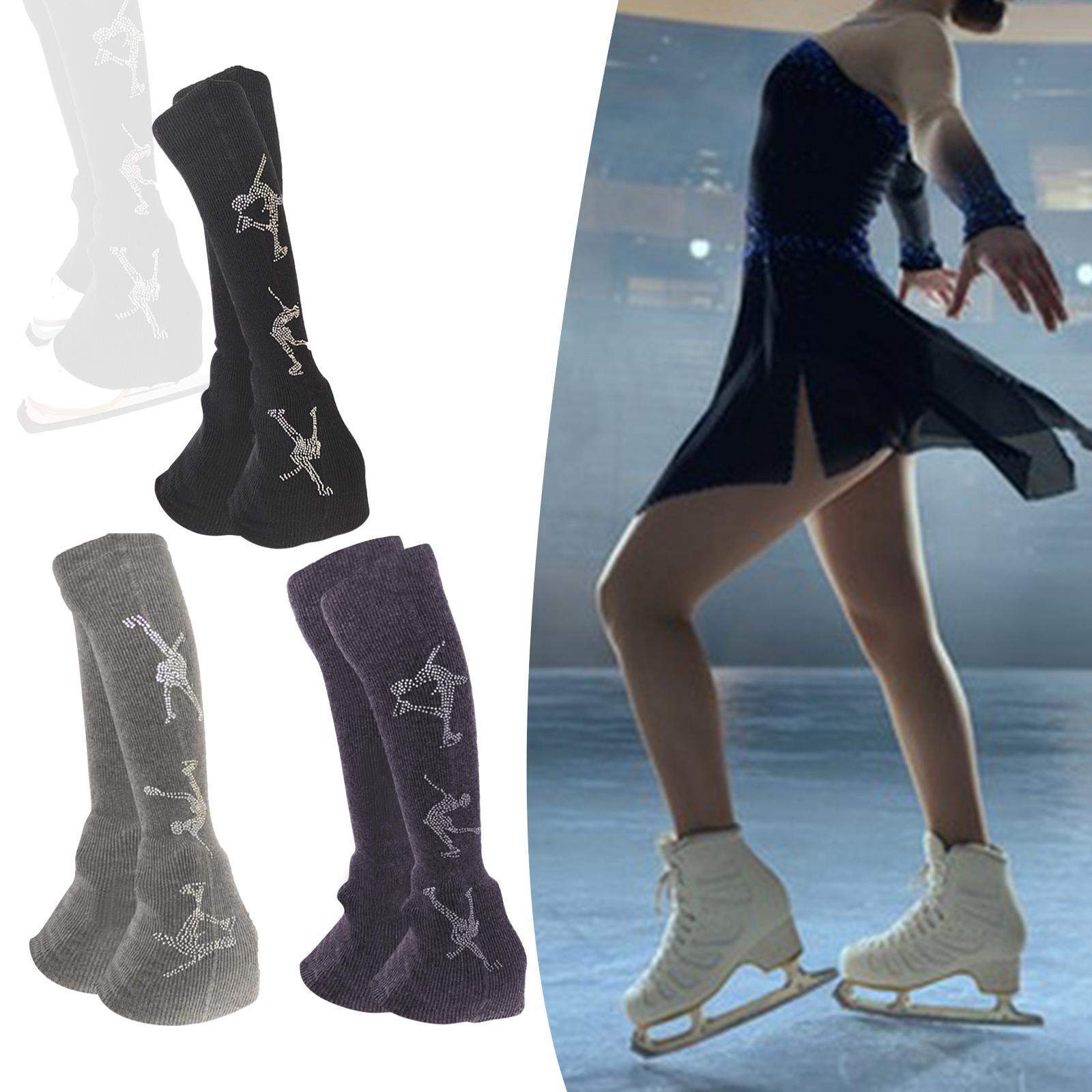 2 Pieces Figure Skating Leg Wa - Winter Clothing Leg Warmers incelemesi ve fiyatı