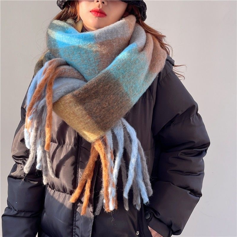 2025New Winter Thick Warm Scar - Cashmere Scarf Wrap incelemesi ve fiyatı