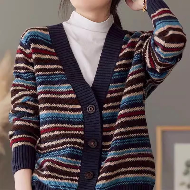 Spring Autumn Knitted Top Wome - Winter Clothing Trends 2026 incelemesi ve fiyatı