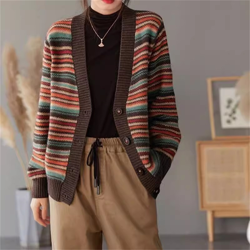 Spring Autumn Knitted Top Wome - Winter Clothing Trends 2026 incelemesi ve fiyatı