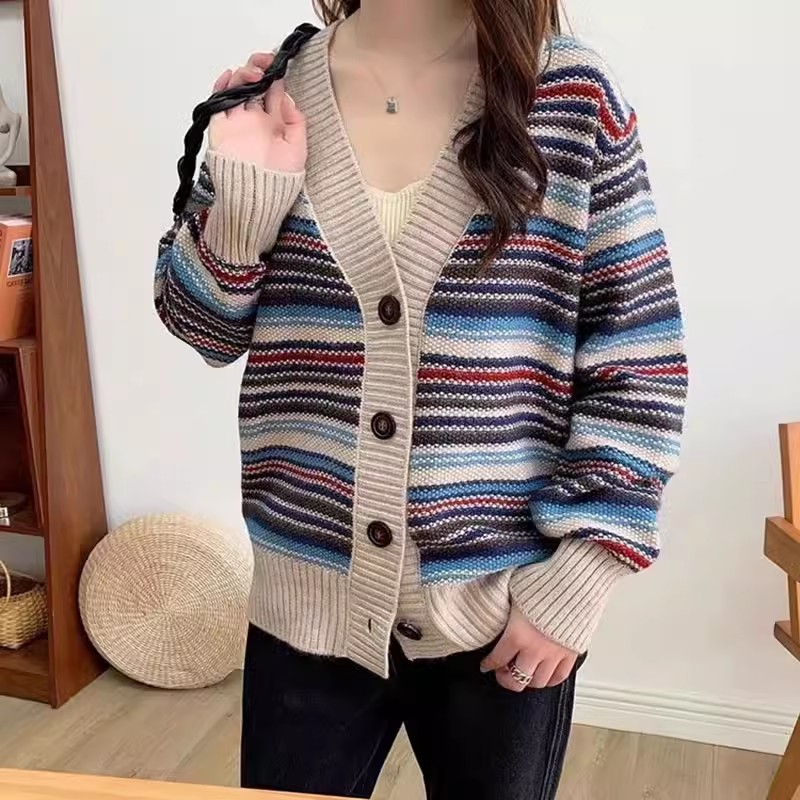 Spring Autumn Knitted Top Wome - Winter Clothing Trends 2026 incelemesi ve fiyatı