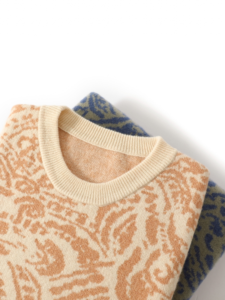 Printed 100% Merino Wool Sweat - Winter Clothing Patterns incelemesi ve fiyatı
