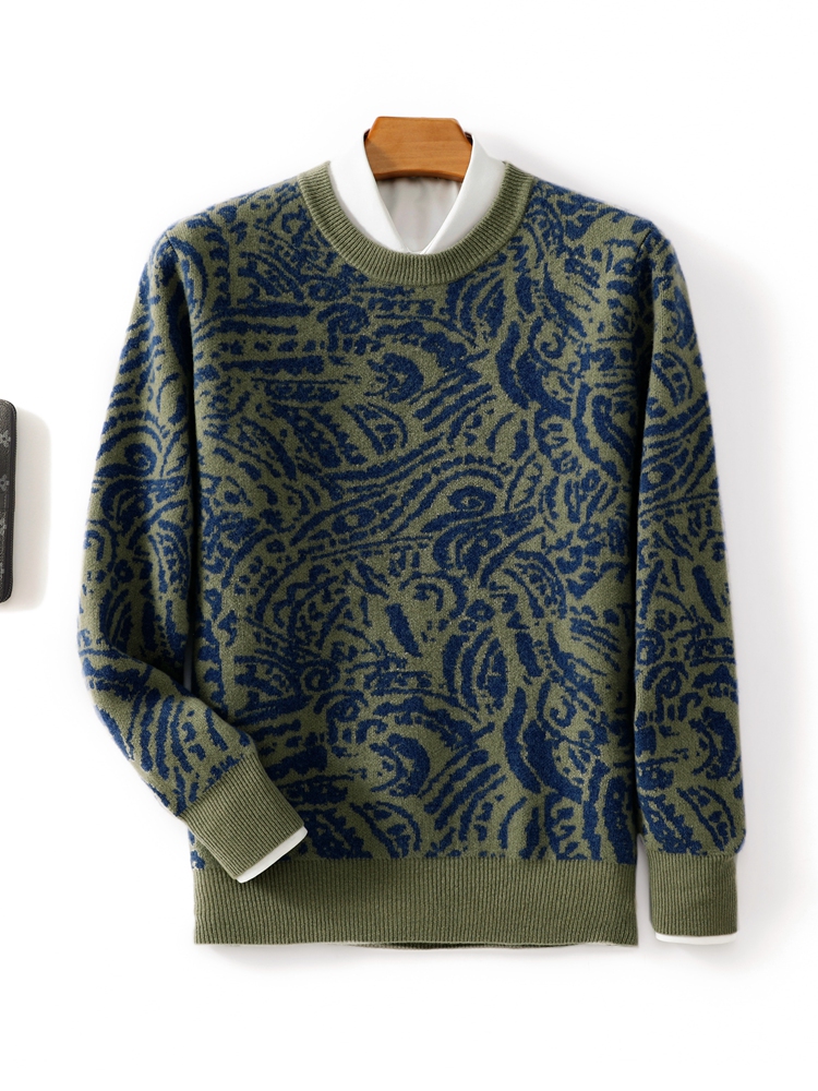 Printed 100% Merino Wool Sweat - Winter Clothing Patterns incelemesi ve fiyatı