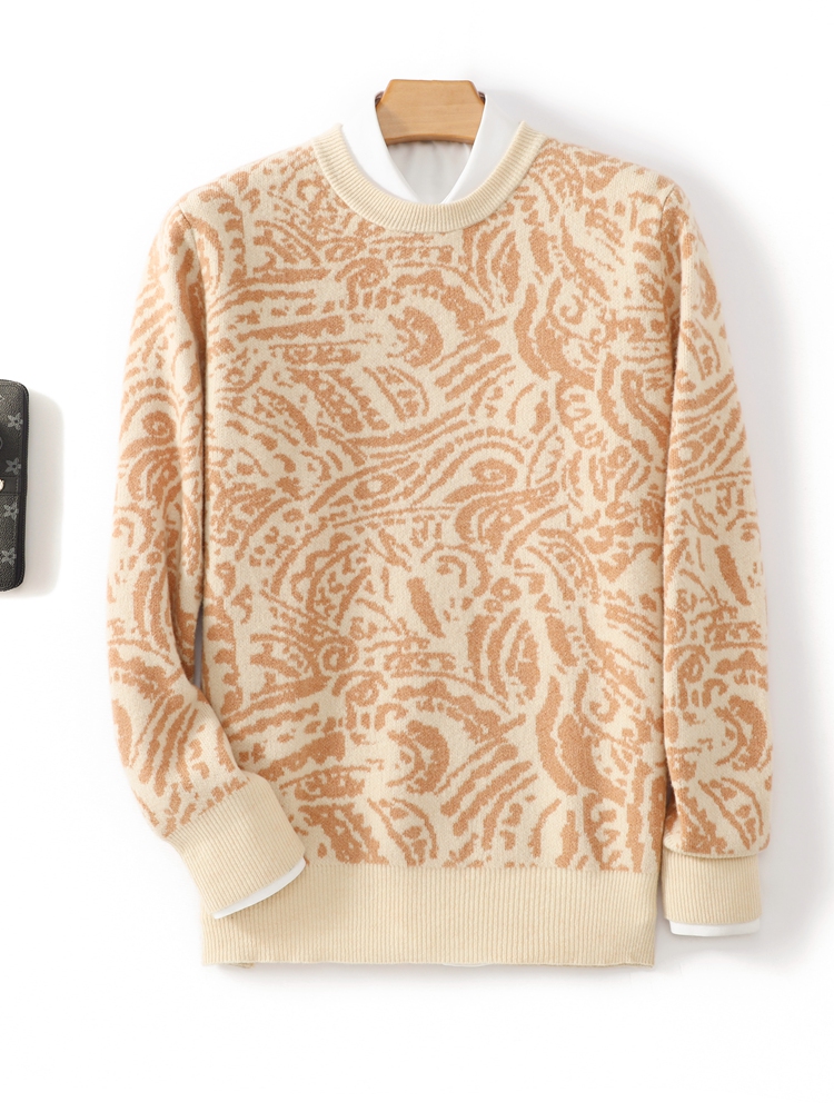 Printed 100% Merino Wool Sweat - Winter Clothing Patterns incelemesi ve fiyatı