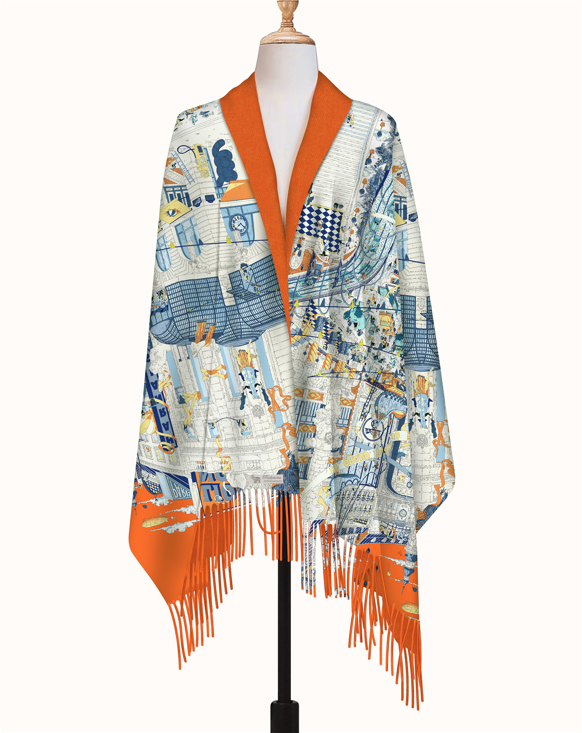 French 200x70cm Imitation Cash - Cashmere Scarf Wrap incelemesi ve fiyatı