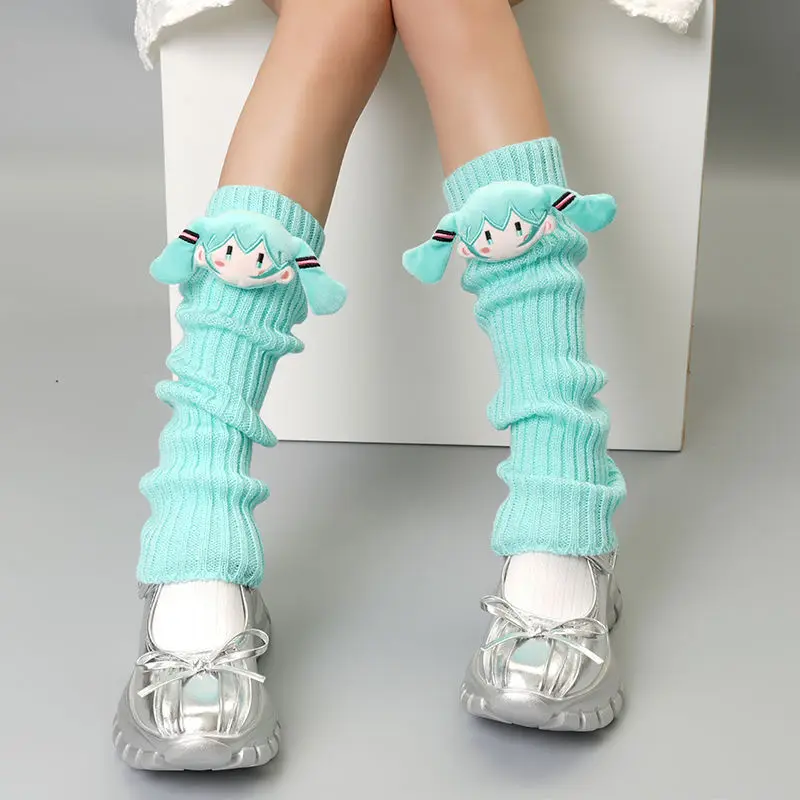 Cute Dopamine Knitted Stacked  - Winter Clothing Leg Warmers incelemesi ve fiyatı