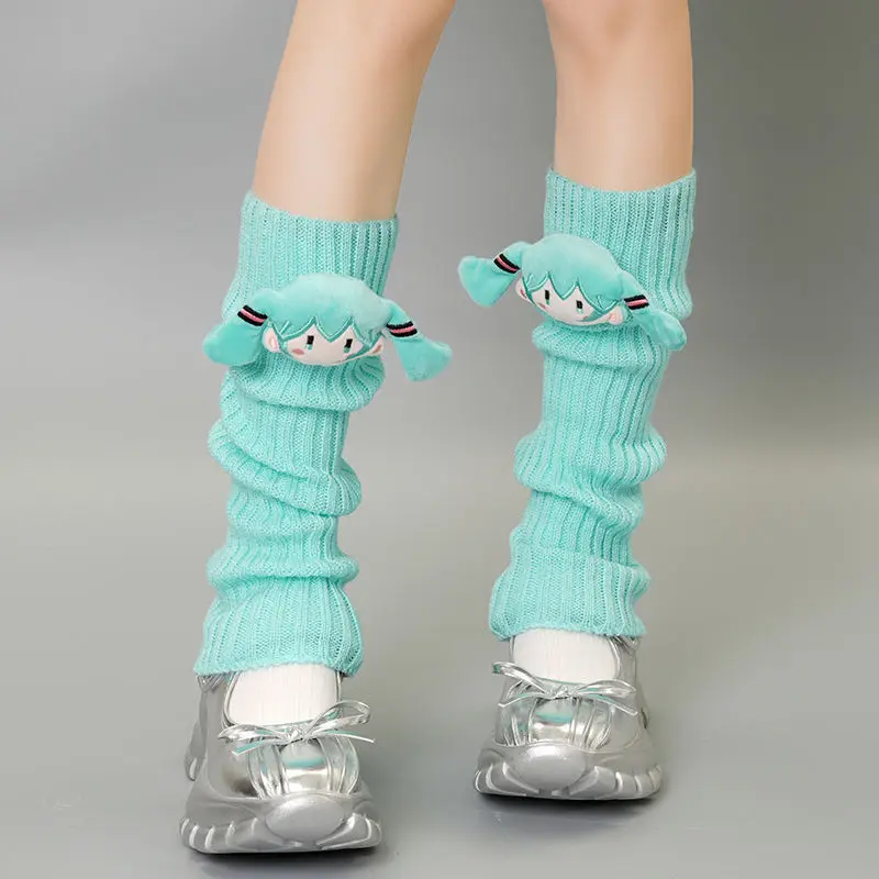 Cute Dopamine Knitted Stacked  - Winter Clothing Leg Warmers incelemesi ve fiyatı