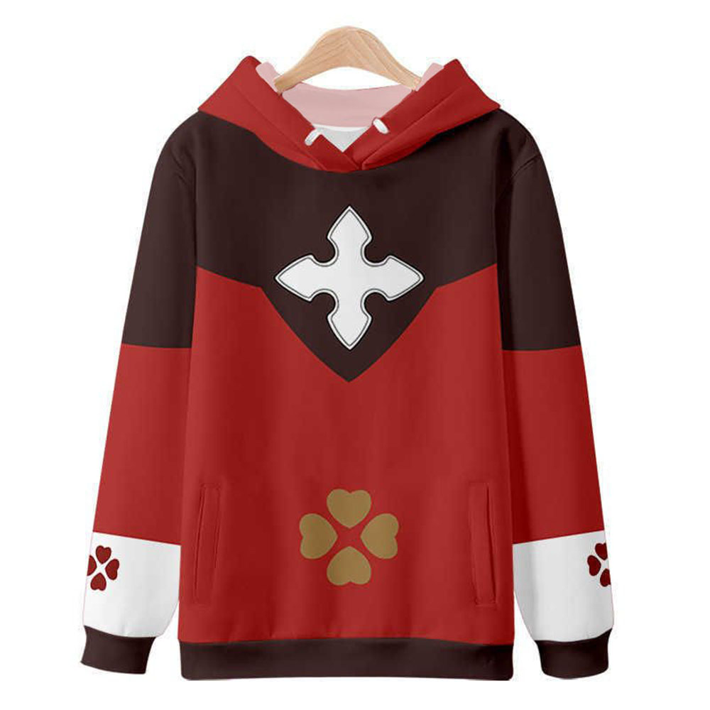 Klee Cosplay 3D Print Hoodie H - Winter Clothing Game incelemesi ve fiyatı