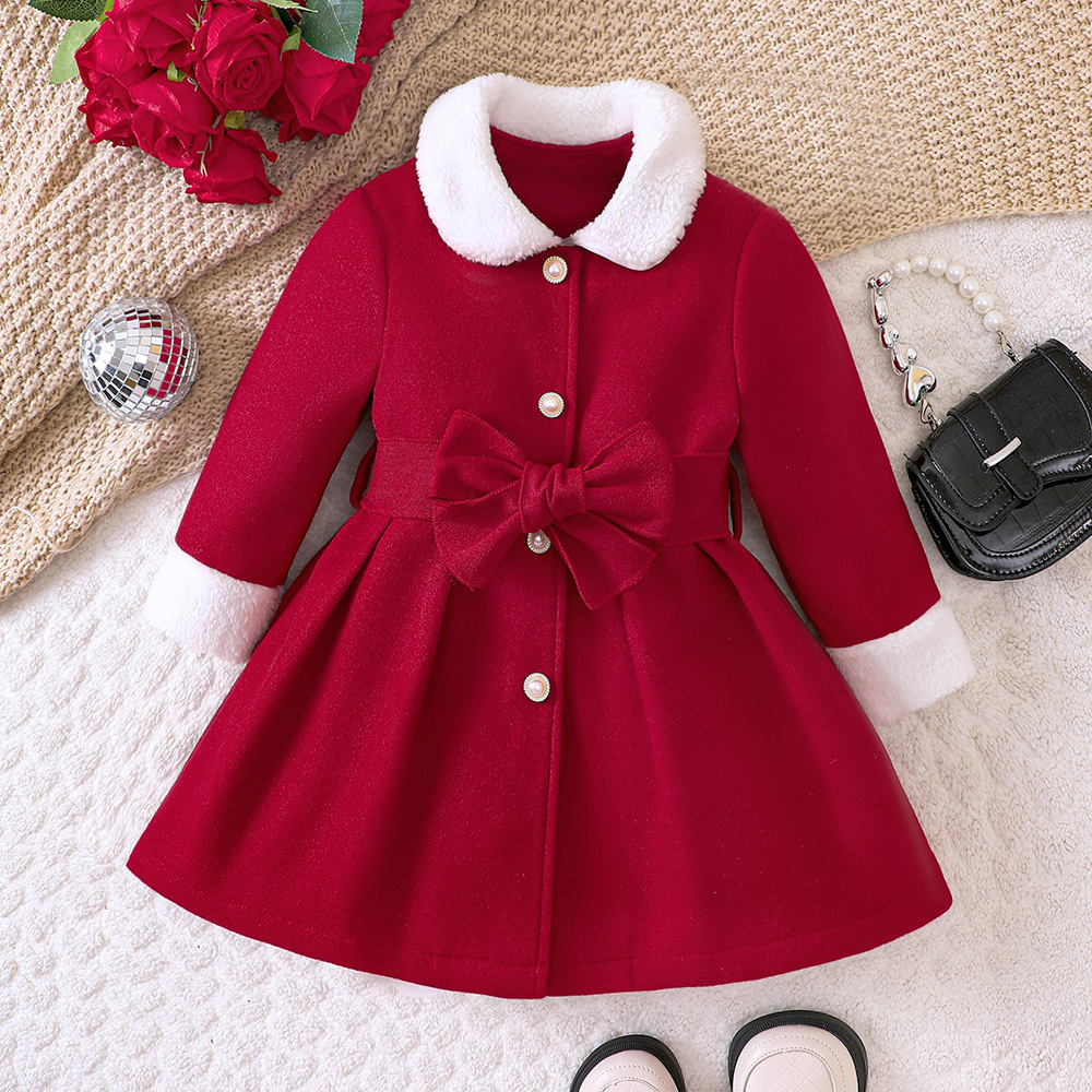 2025 Christmas Baby Girl's Jac - Winter Clothing Activity incelemesi ve fiyatı
