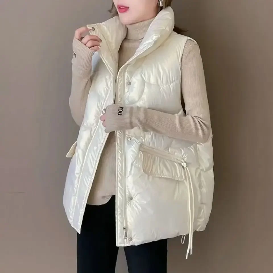 Down Waistcoat Woman Half Quil - Winter Clothing On Sale incelemesi ve fiyatı