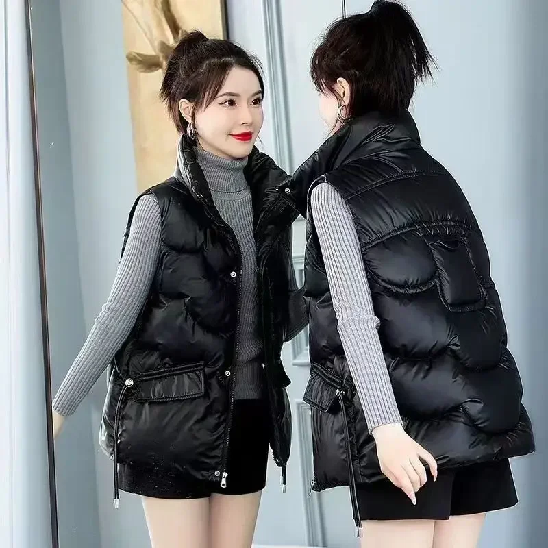 Down Waistcoat Woman Half Quil - Winter Clothing On Sale incelemesi ve fiyatı