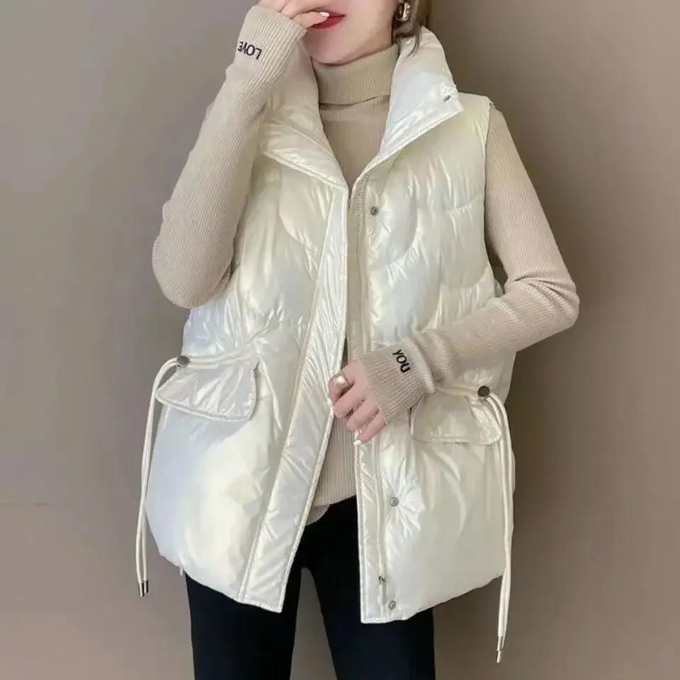 Down Waistcoat Woman Half Quil - Winter Clothing On Sale incelemesi ve fiyatı