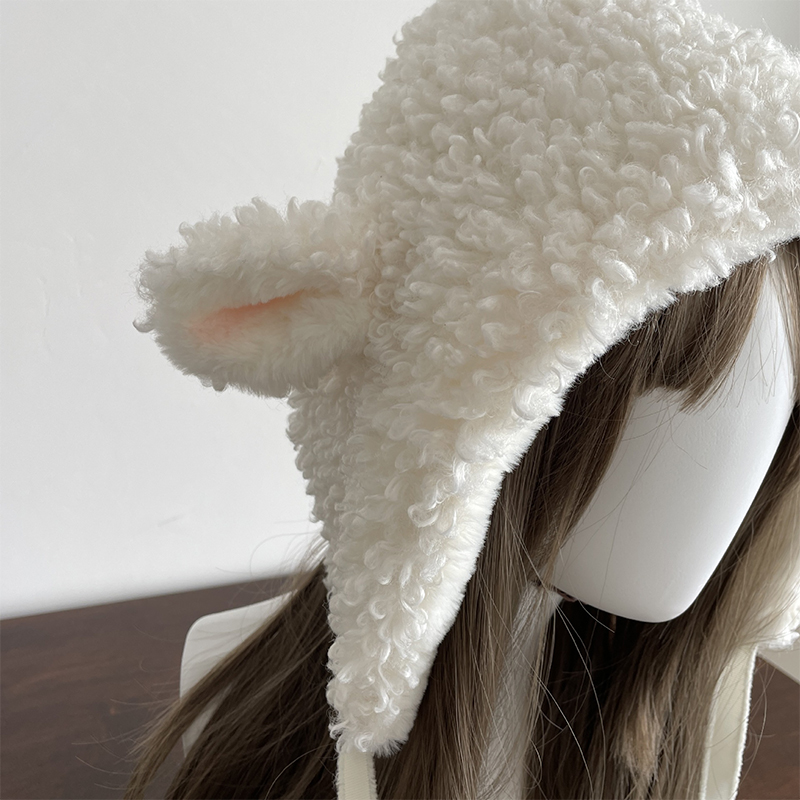 Winter White Plush Sheep Warm  - Winter Clothing Leg Warmers incelemesi ve fiyatı