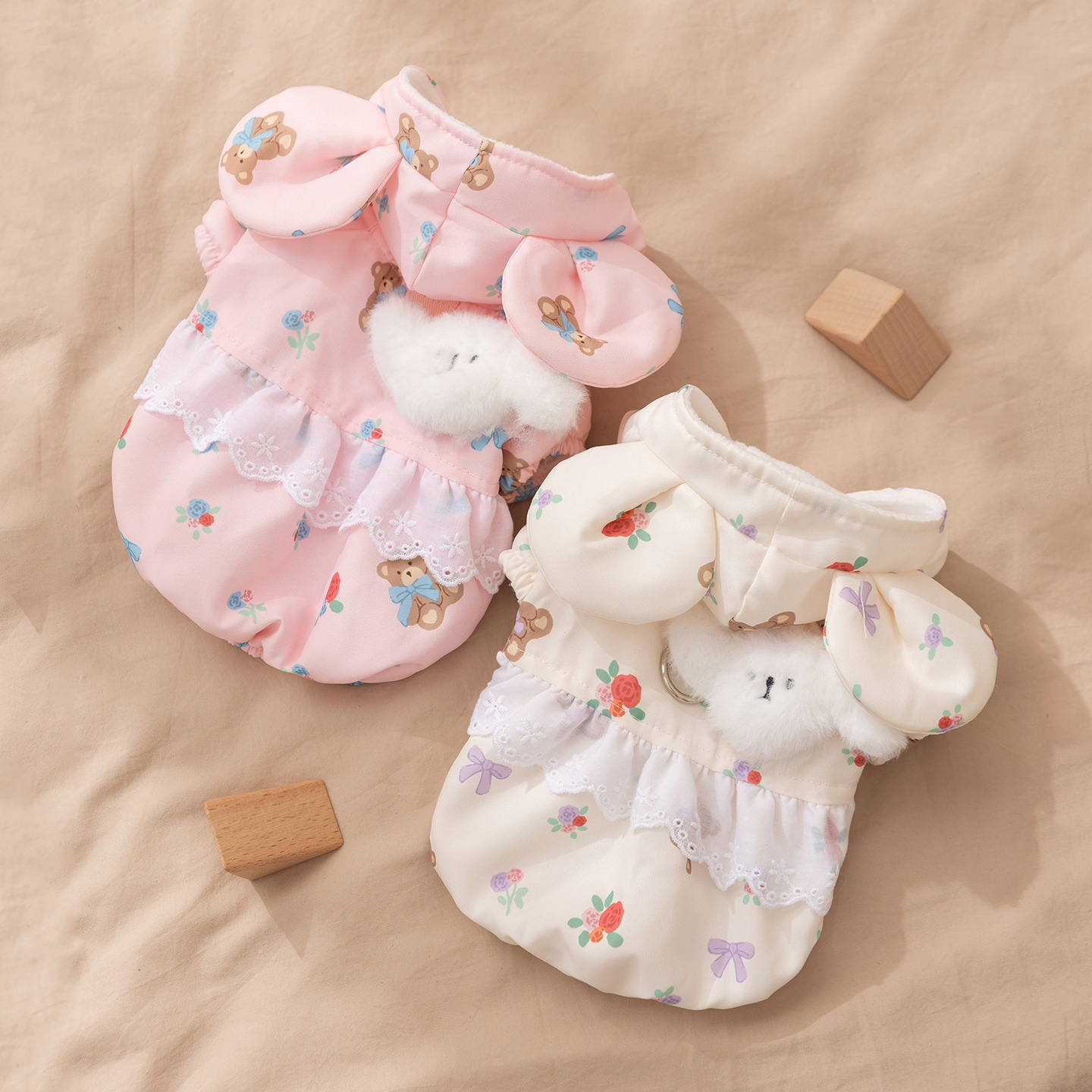 Winter Rose-patterned Dog Clot - Winter Clothing Patterns incelemesi ve fiyatı
