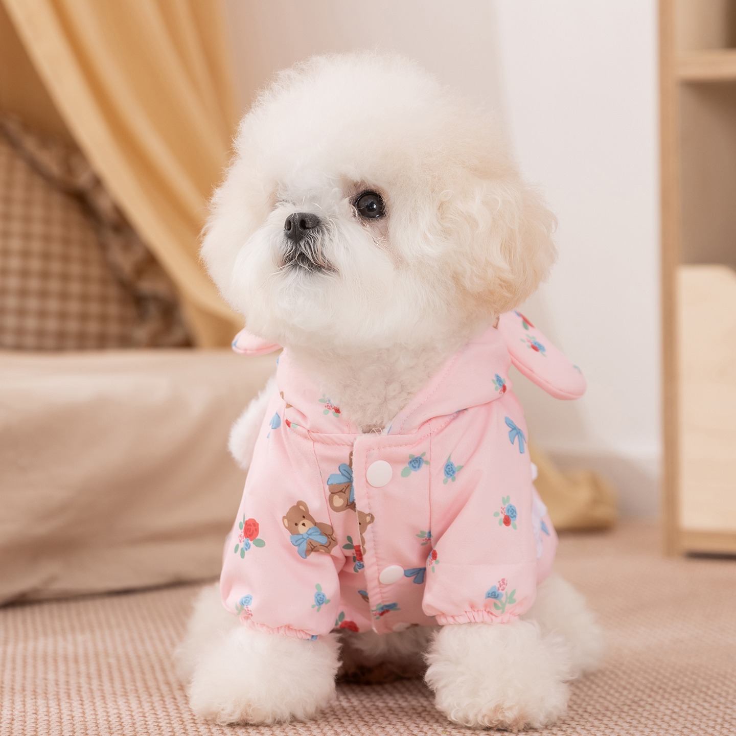 Winter Rose-patterned Dog Clot - Winter Clothing Patterns incelemesi ve fiyatı