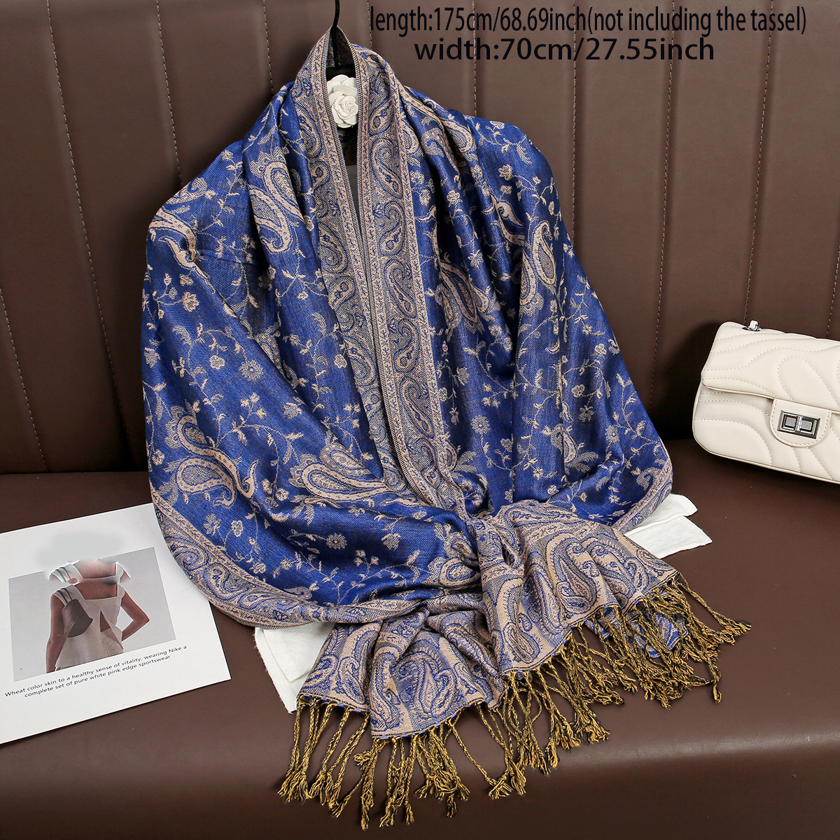 Luxury Brand Autumn Cashmere P - Cashmere Scarf Wrap incelemesi ve fiyatı