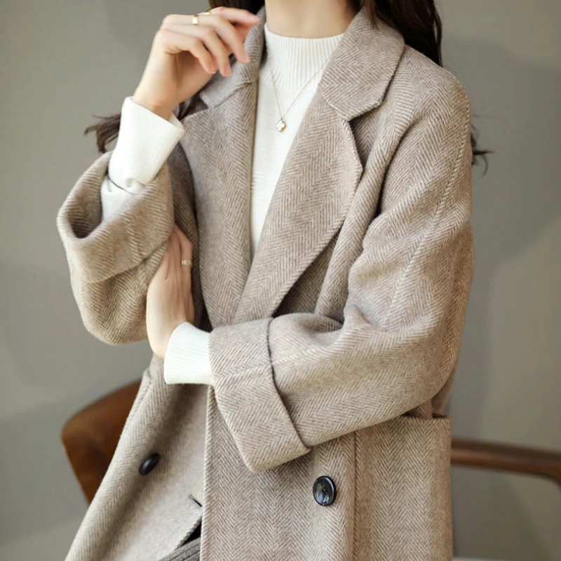 Plain Double Breasted Women's  - Winter Clothing On Sale incelemesi ve fiyatı