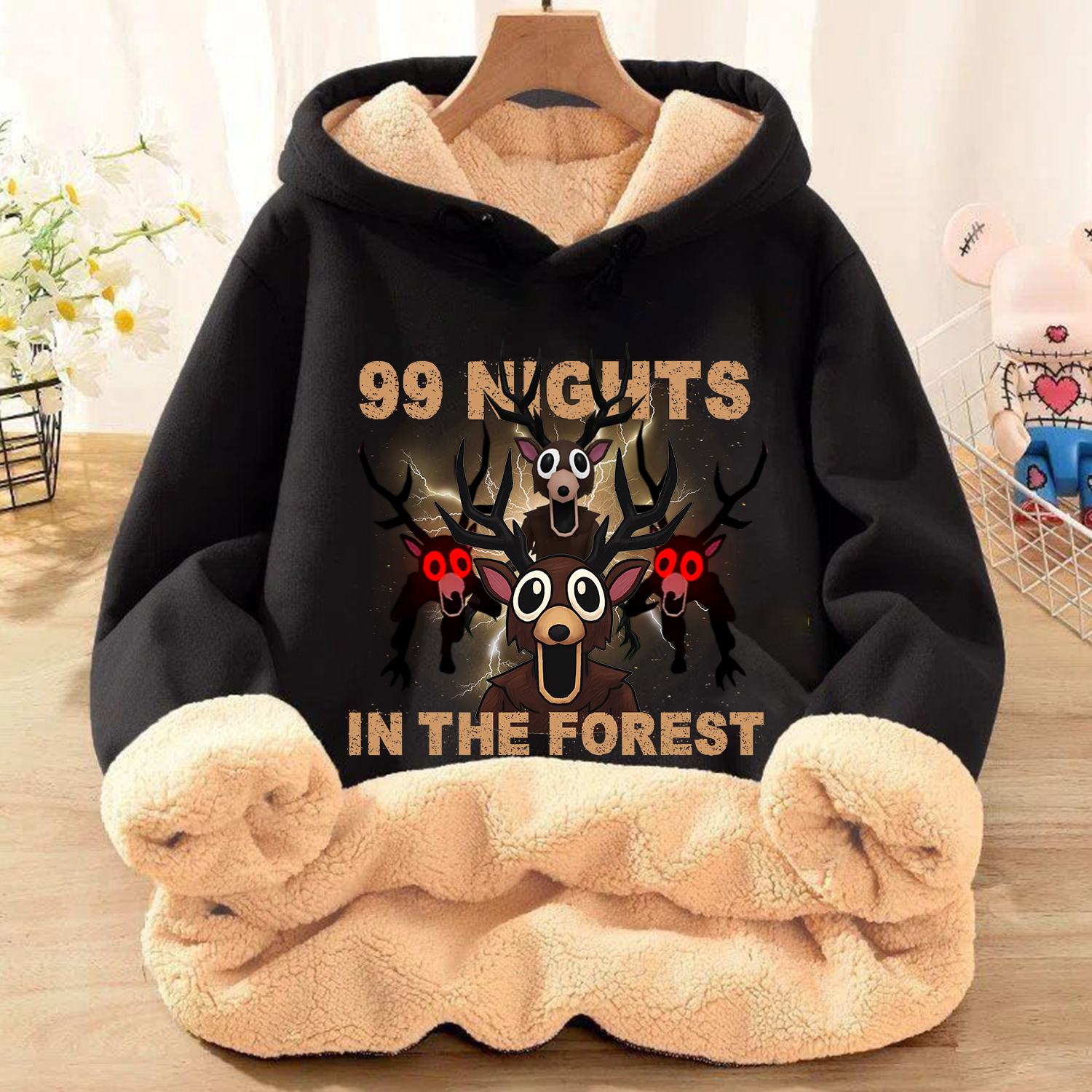 99 Night in The Forest Fleece  - Winter Clothing Game incelemesi ve fiyatı
