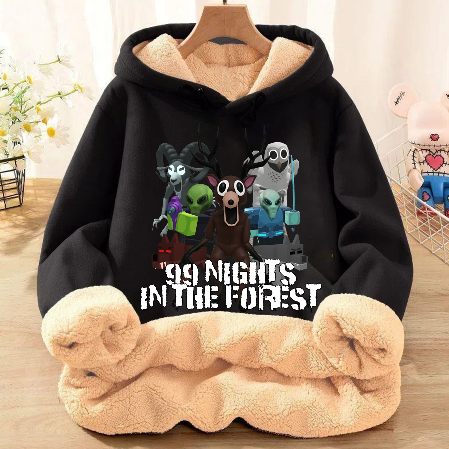 99 Night in The Forest Fleece  - Winter Clothing Game incelemesi ve fiyatı