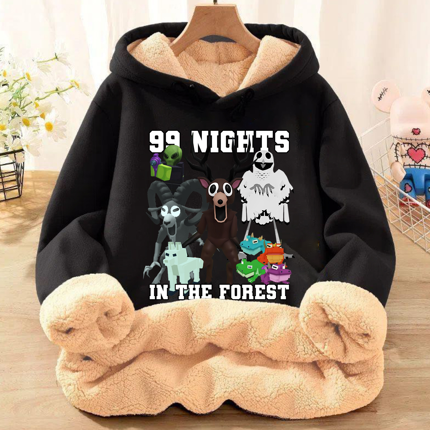 99 Night in The Forest Fleece  - Winter Clothing Game incelemesi ve fiyatı
