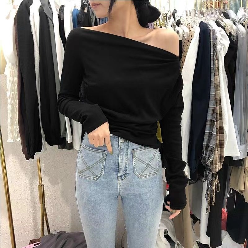 Slim Plain 2025 Off Shoulder C - Winter Clothing On Sale incelemesi ve fiyatı