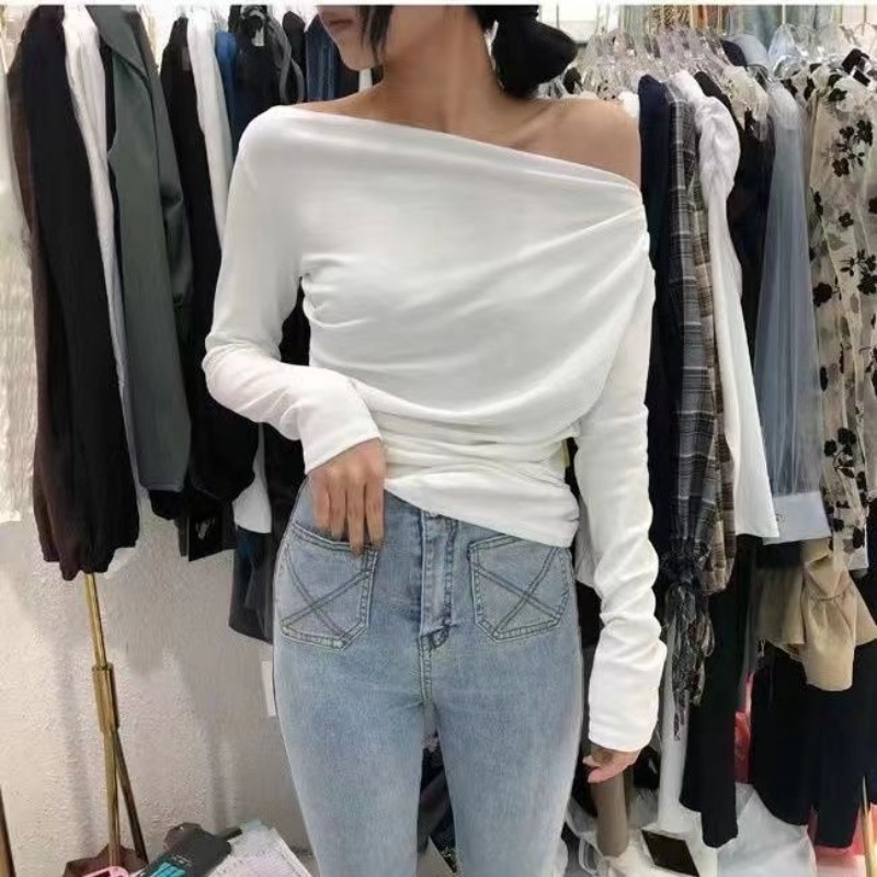 Slim Plain 2025 Off Shoulder C - Winter Clothing On Sale incelemesi ve fiyatı