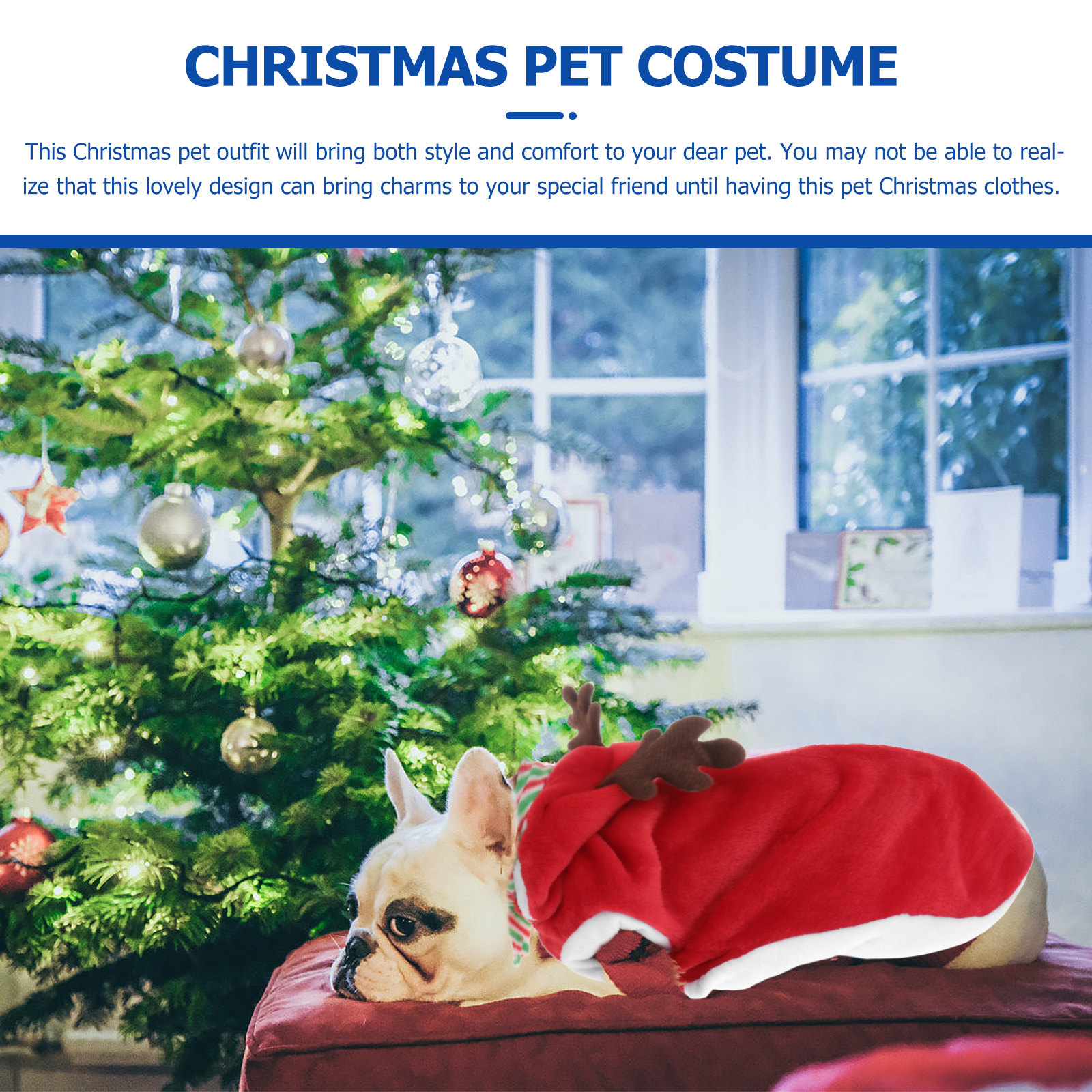 1Set Pet Christmas Clothes Fes - Winter Clothing Activity incelemesi ve fiyatı