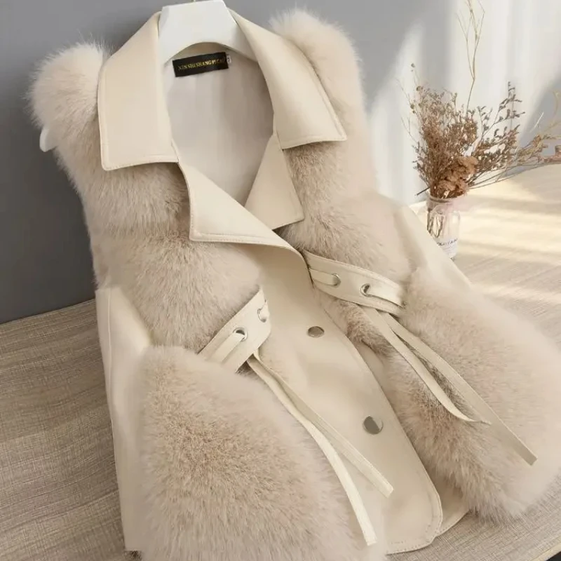 Solid Color Waistcoat Woman La - Winter Clothing On Sale incelemesi ve fiyatı