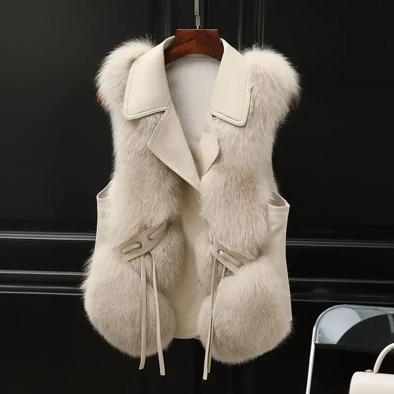 Solid Color Waistcoat Woman La - Winter Clothing On Sale incelemesi ve fiyatı