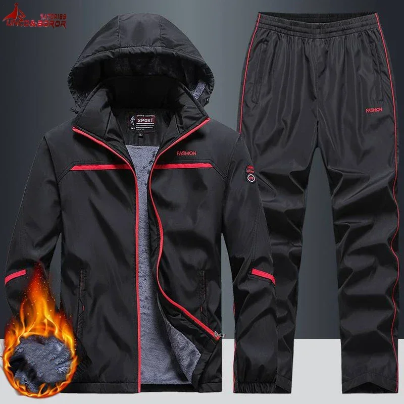 New Warm Sport Suit Men`s Sets - Winter Clothing Patterns incelemesi ve fiyatı
