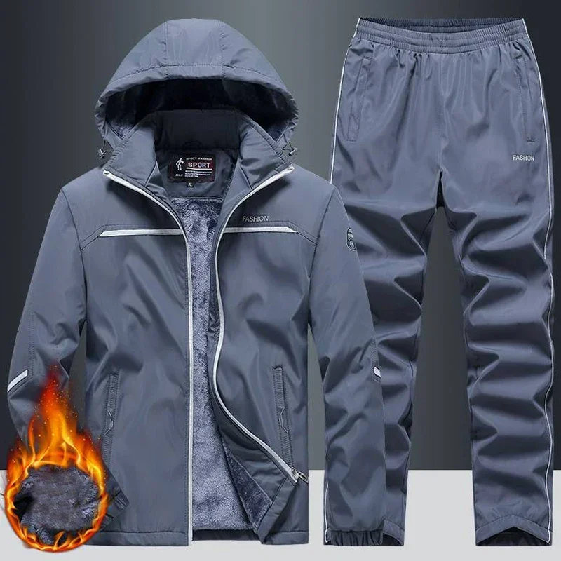 New Warm Sport Suit Men`s Sets - Winter Clothing Patterns incelemesi ve fiyatı