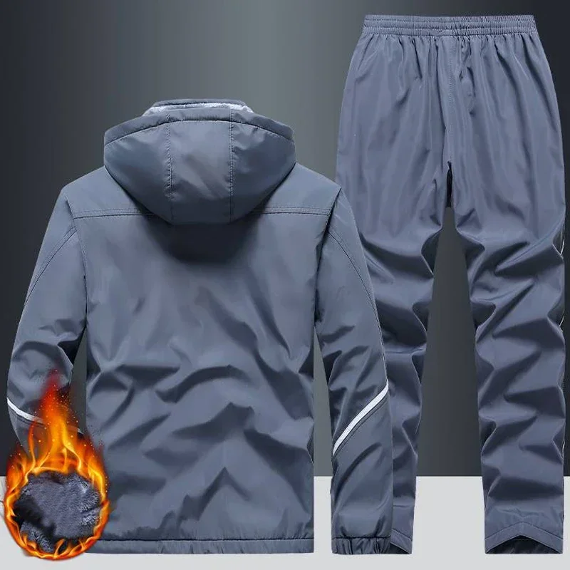 New Warm Sport Suit Men`s Sets - Winter Clothing Patterns incelemesi ve fiyatı