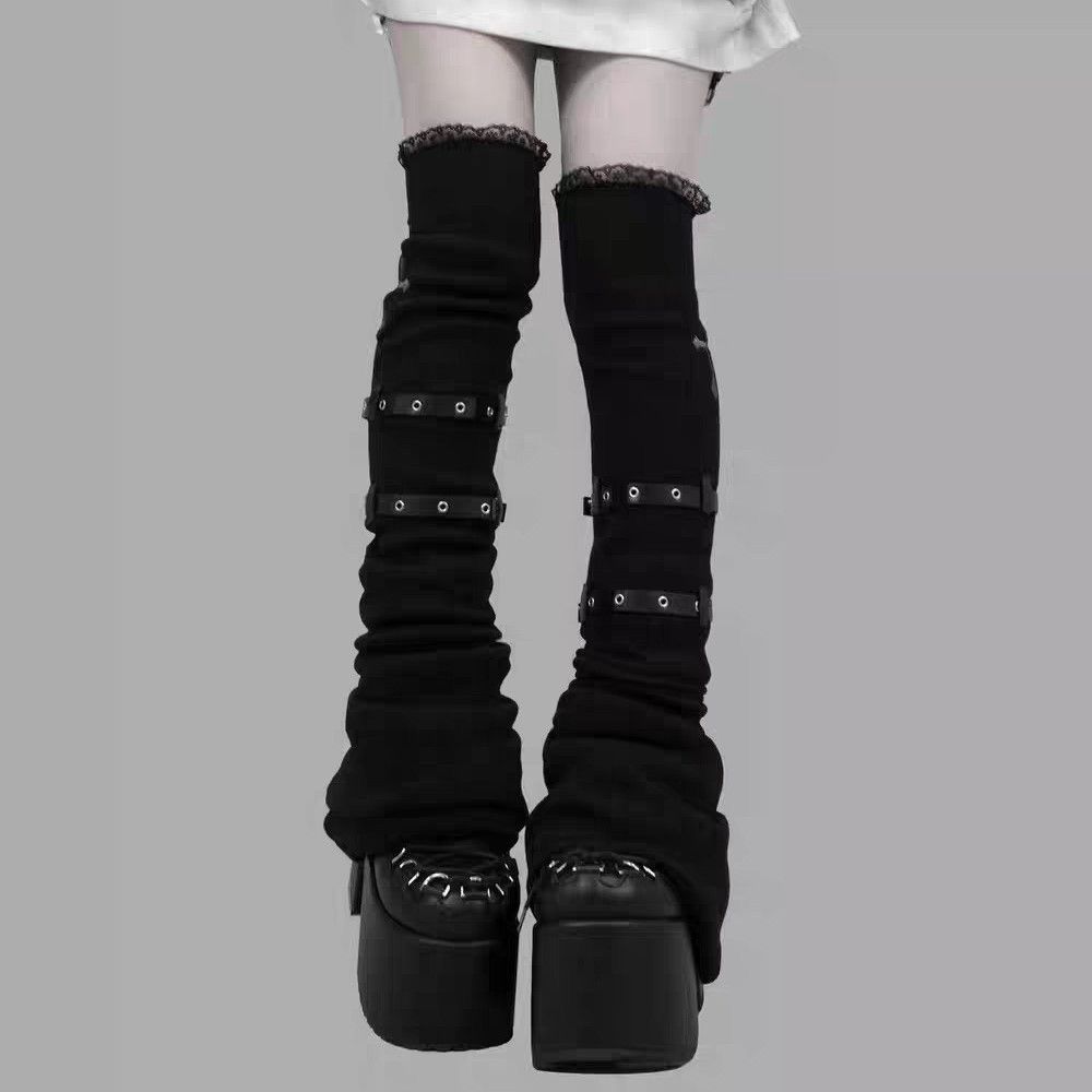 Korean Subculture Y2K Spicy Gi - Winter Clothing Leg Warmers incelemesi ve fiyatı