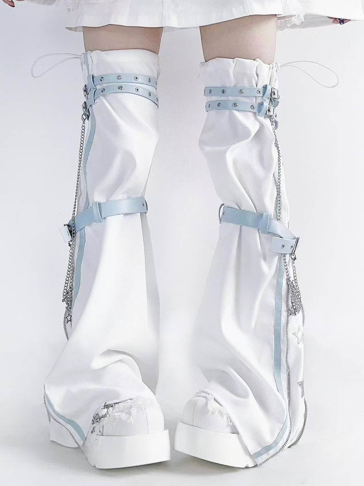 Korean Subculture Y2K Spicy Gi - Winter Clothing Leg Warmers incelemesi ve fiyatı