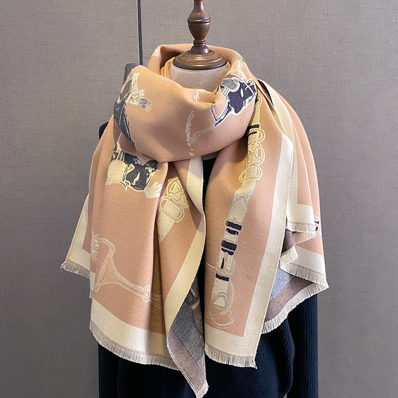 2024 Luxury Warm Pashmina Shaw - Cashmere Scarf Wrap incelemesi ve fiyatı