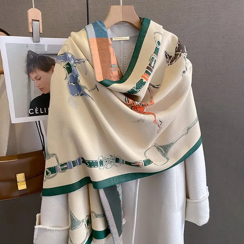 2024 Luxury Warm Pashmina Shaw - Cashmere Scarf Wrap incelemesi ve fiyatı