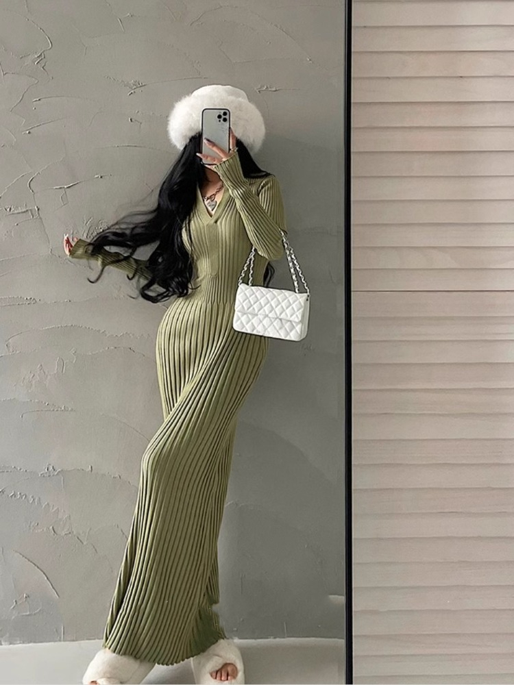 Sexy Daring Female Knit Dress  - Winter Clothing On Sale incelemesi ve fiyatı