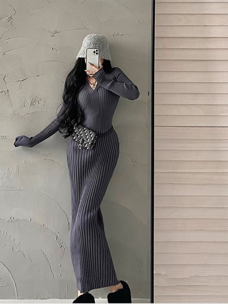 Sexy Daring Female Knit Dress  - Winter Clothing On Sale incelemesi ve fiyatı